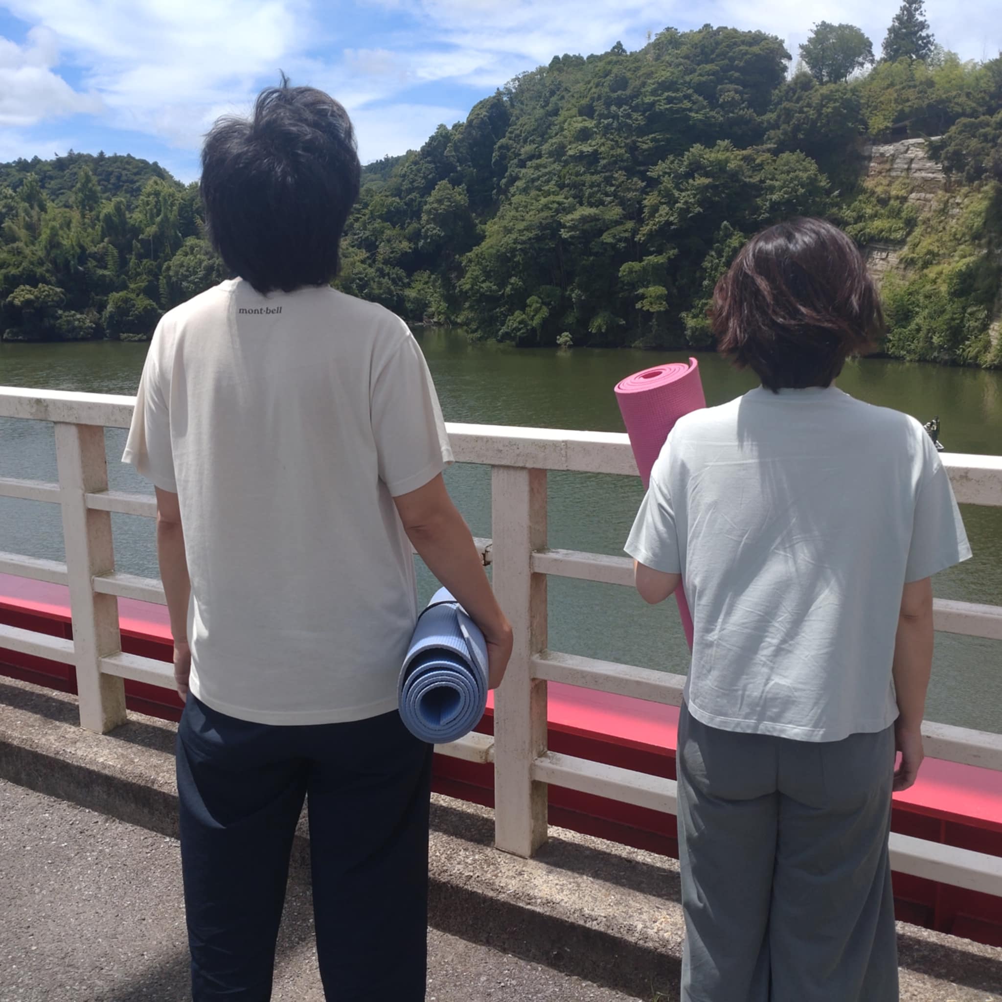 お客様の声：涼しい場所でヨガ！！