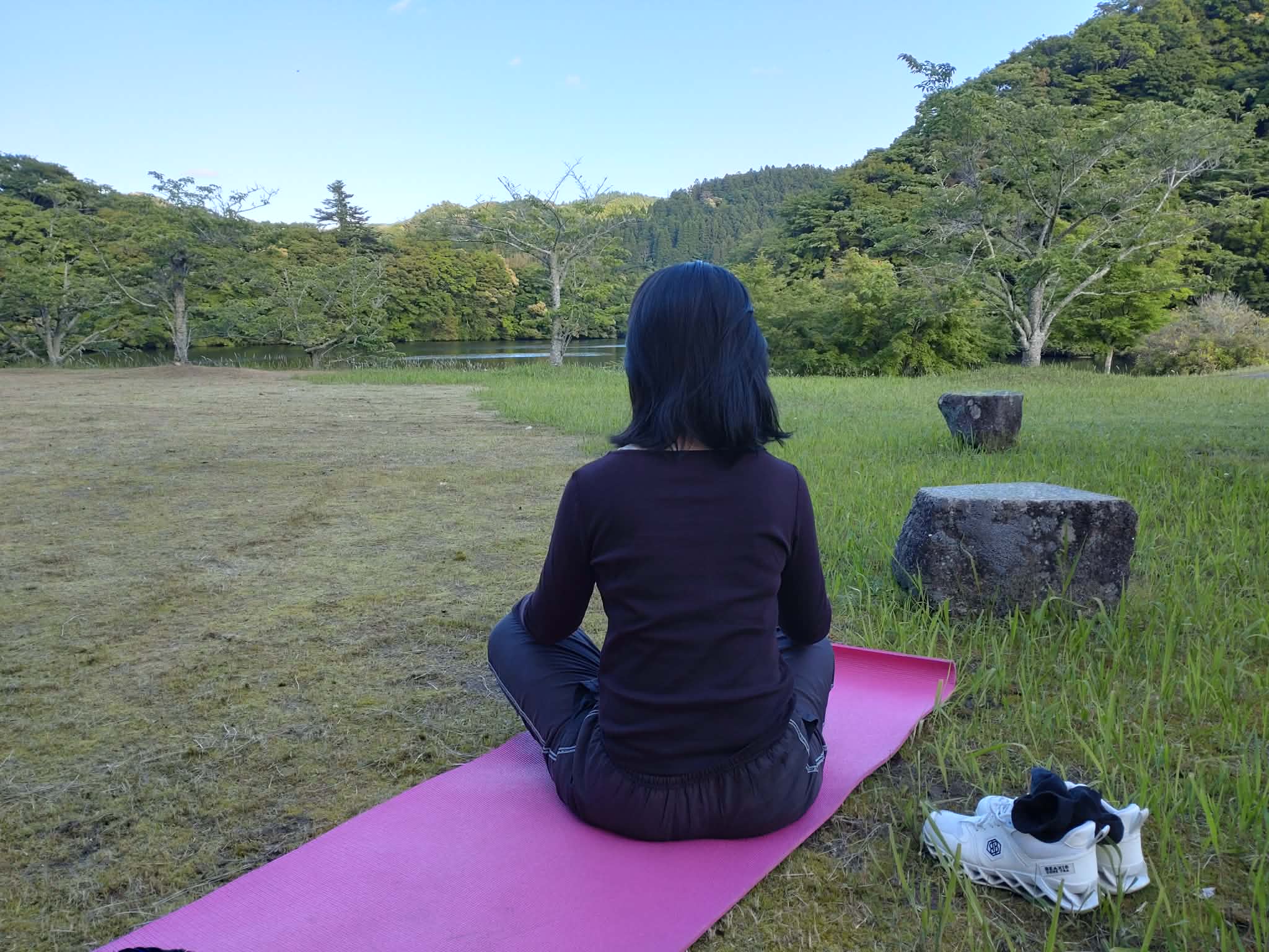 お客様の声:亀山湖でヨガレイクリトリート